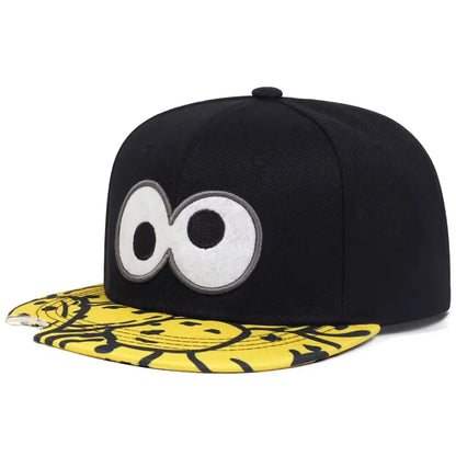 Eye Pizza Embroidered Baseball Cap