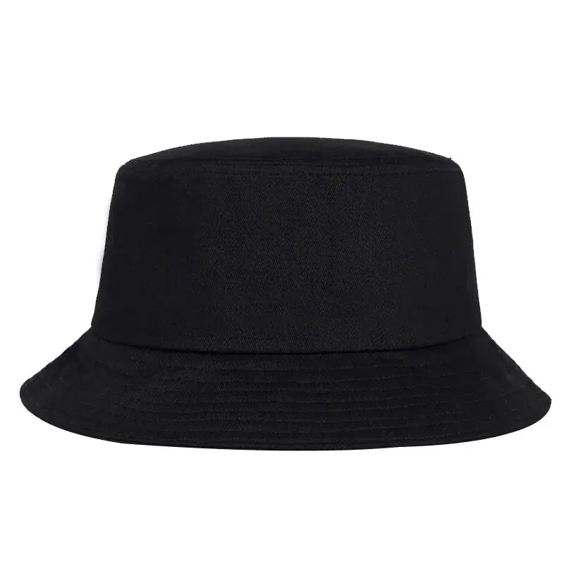 Unisex Solid Color Light Plate Personality Bucket Hats
