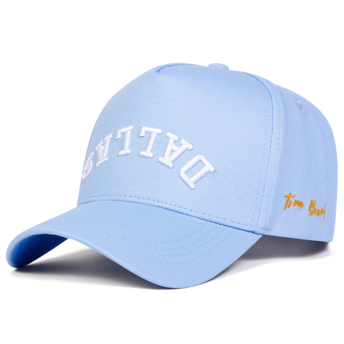 Unisex DALLAS Letter Embroidery Baseball Caps