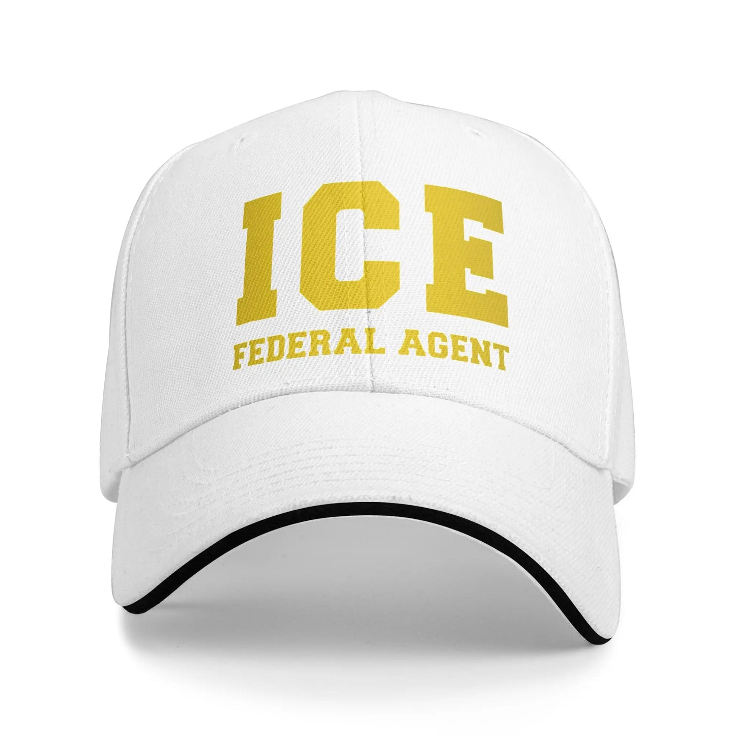 ICE Federal Agent Logo Hip Hop Baseball Cap