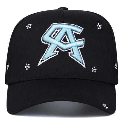 Unisex CA Letter Embroidery Casual Outdoor Baseball Cap
