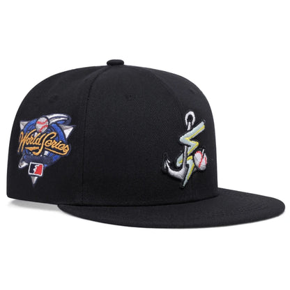 Tennis Hook Embroidery Flat Brim Hip Hop Cap Unisex