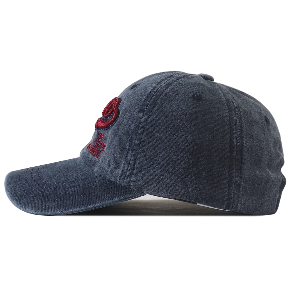 Retro Washed Embroidered Baseball Cap