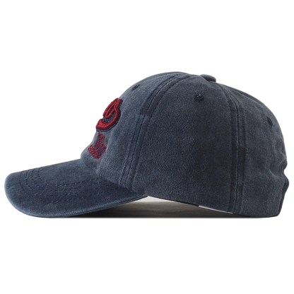 Retro Washed Embroidered Baseball Cap