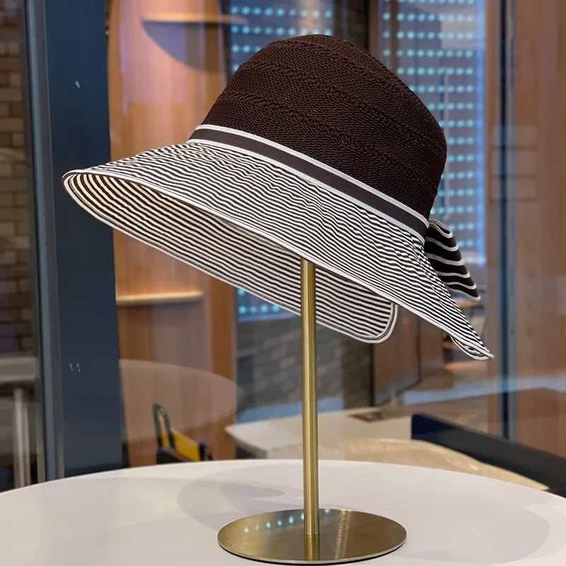 French Style Wide Brim Summer Sun Hat