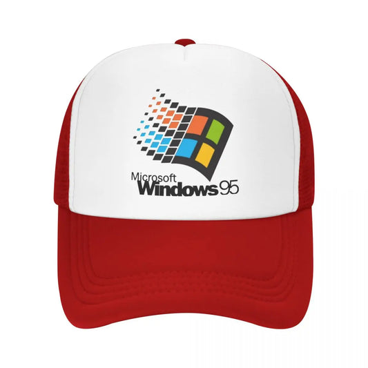 Windows 95 Geek Mesh Baseball Cap