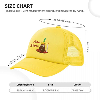 Eshu Eleggua Mesh Breathable Casual Baseball Cap