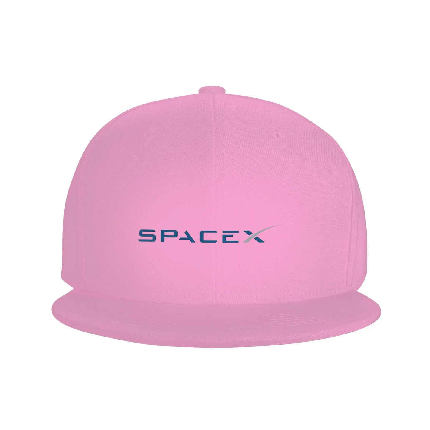 SpaceX Logo Breathable Outdoor Snapback Cap