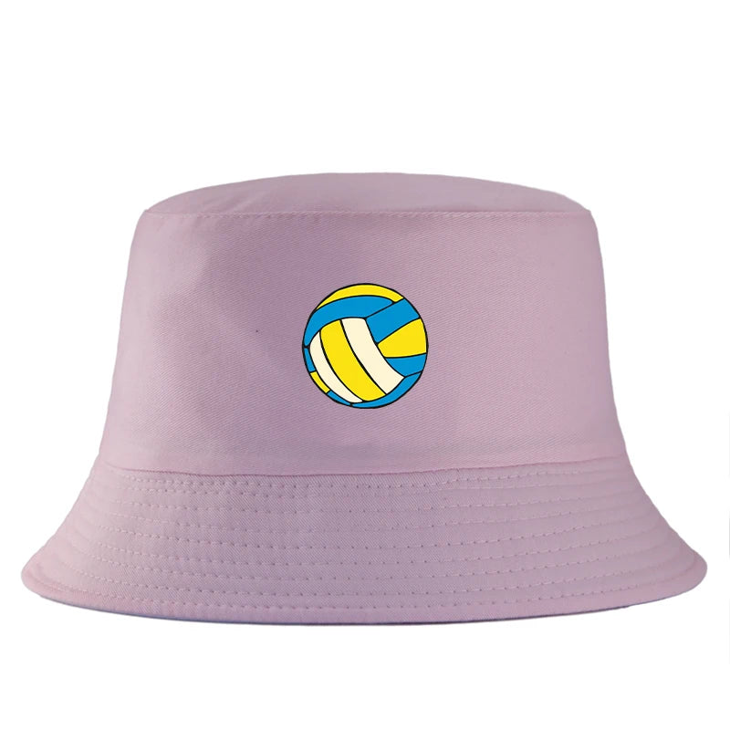 Volleyball Pattern Reversible Sports Bucket Hat