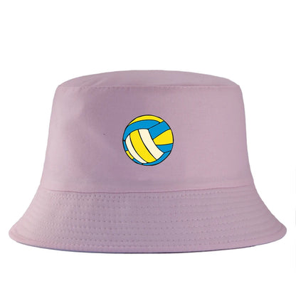 Volleyball Pattern Reversible Sports Bucket Hat