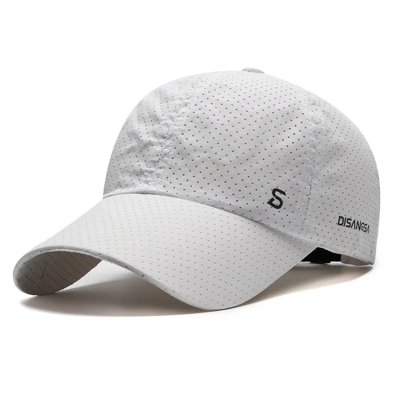 Men Women Mesh Moisture Waging Quick Dry Baseball Cap