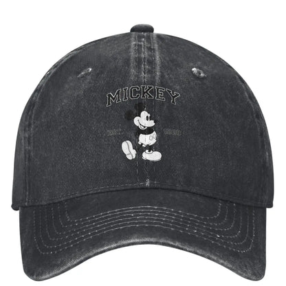 Mickey Mouse Est 1928 Designer Snapback Baseball Cap