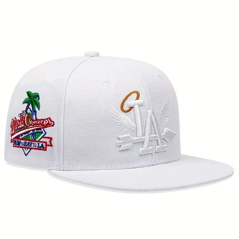 Unisex LA Embroidered Baseball Cap
