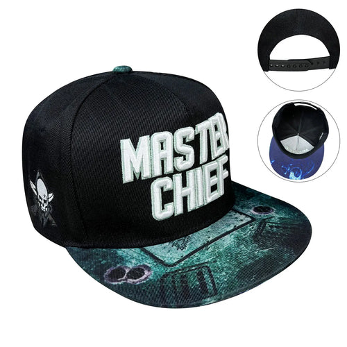 Trendy Hip-Hop Style Skull Embroidered Letter Print Baseball Cap