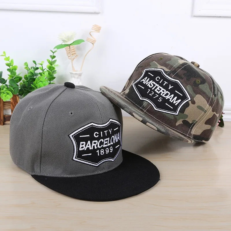 Unisex Camouflage Hip Hop Baseball Cap