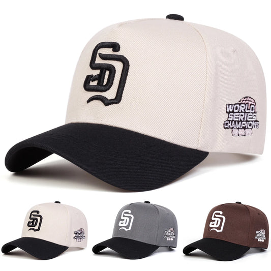 Unisex SD Letter Embroidery Baseball Caps