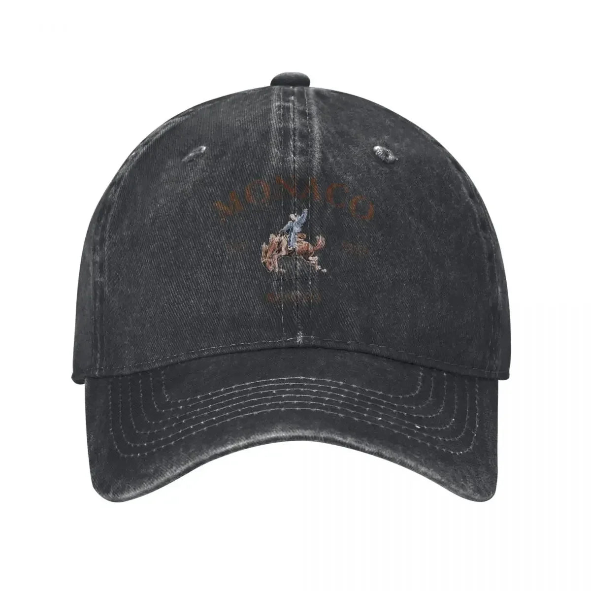 Bad Bunny Nadie Sabe Distressed Denim Baseball Cap