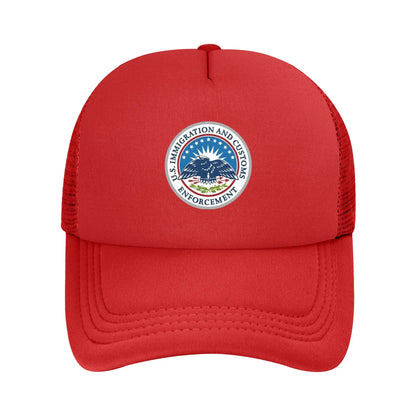 Immigration Customs Enforcement ICE Mesh Baseball Cap