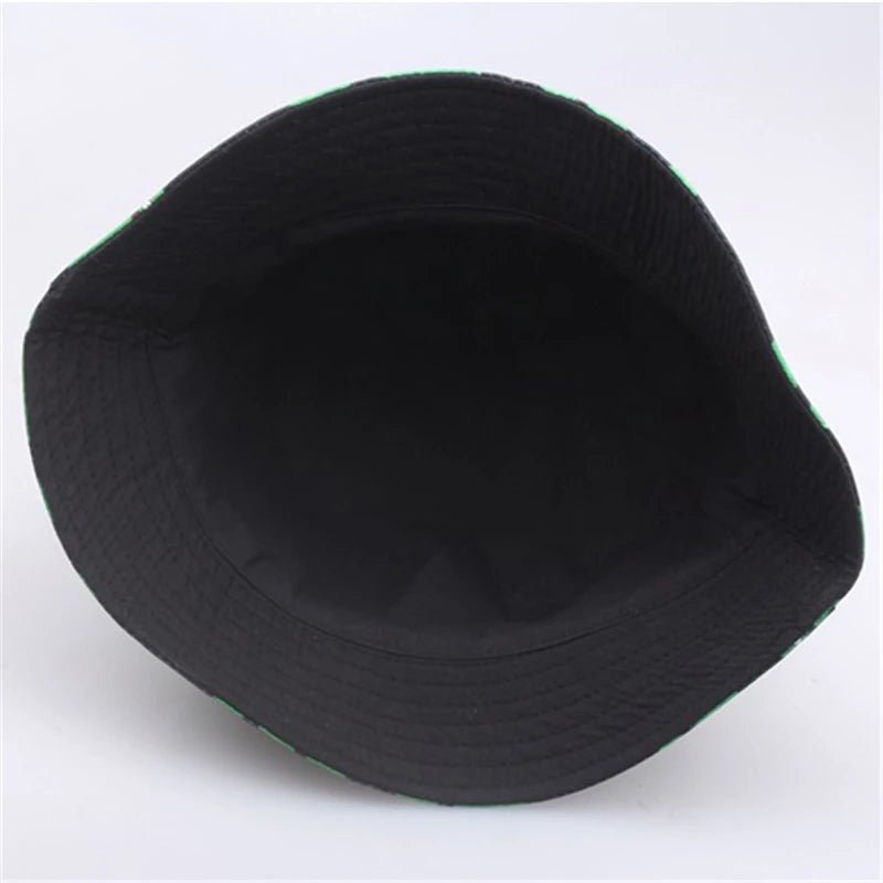 Printed Cucumber Cotton Bucket Hat