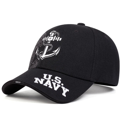 Unisex Anchor Embroidery Baseball Caps
