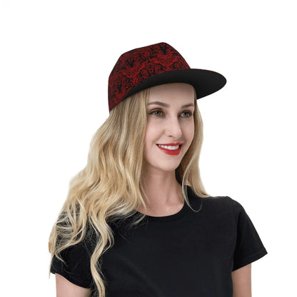 Personalized Printed Flat Brim Snapback Cap
