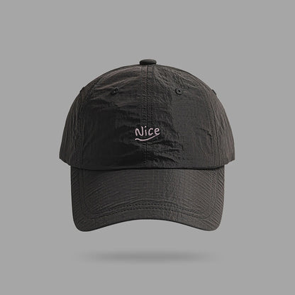 Solid Color Quick Dry Breathable Duck Tongue Baseball Cap
