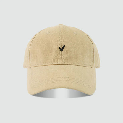 RICYGVM Letter Embroidery Solid Color Baseball Cap