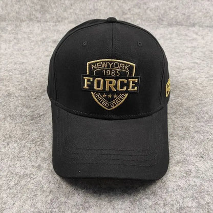 Structured Embroidered Adjustable Baseball Cap