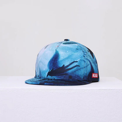 Unisex Graffiti Print Hip-Hop Cap