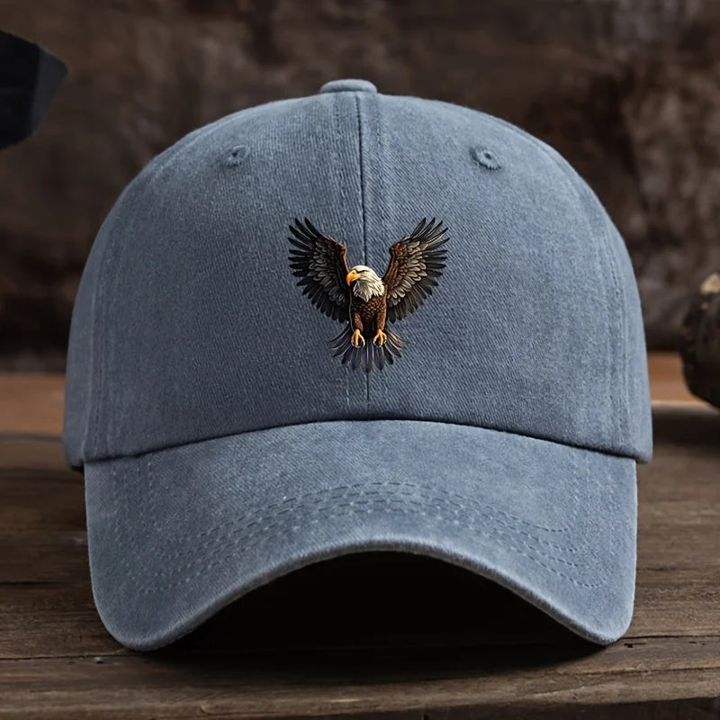 Winged Eagle Print Hip Hop Baseball Cap