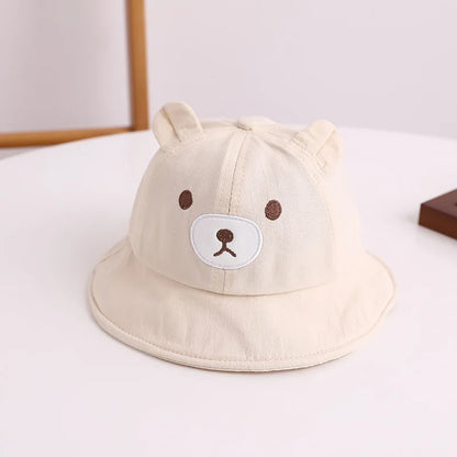 Cute Bear Baby Sunshade Bucket Hat