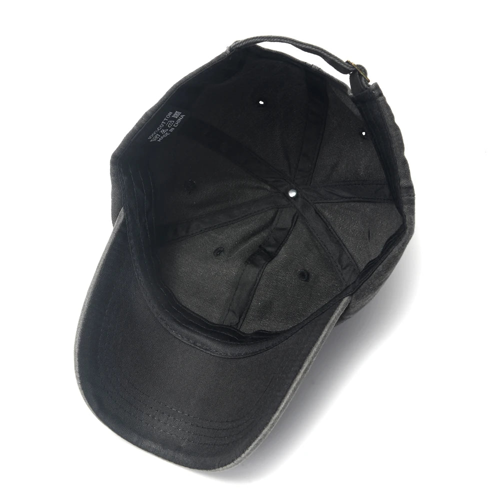 Ukraine Washed Cotton Retro Emblem Unisex Baseball Cap