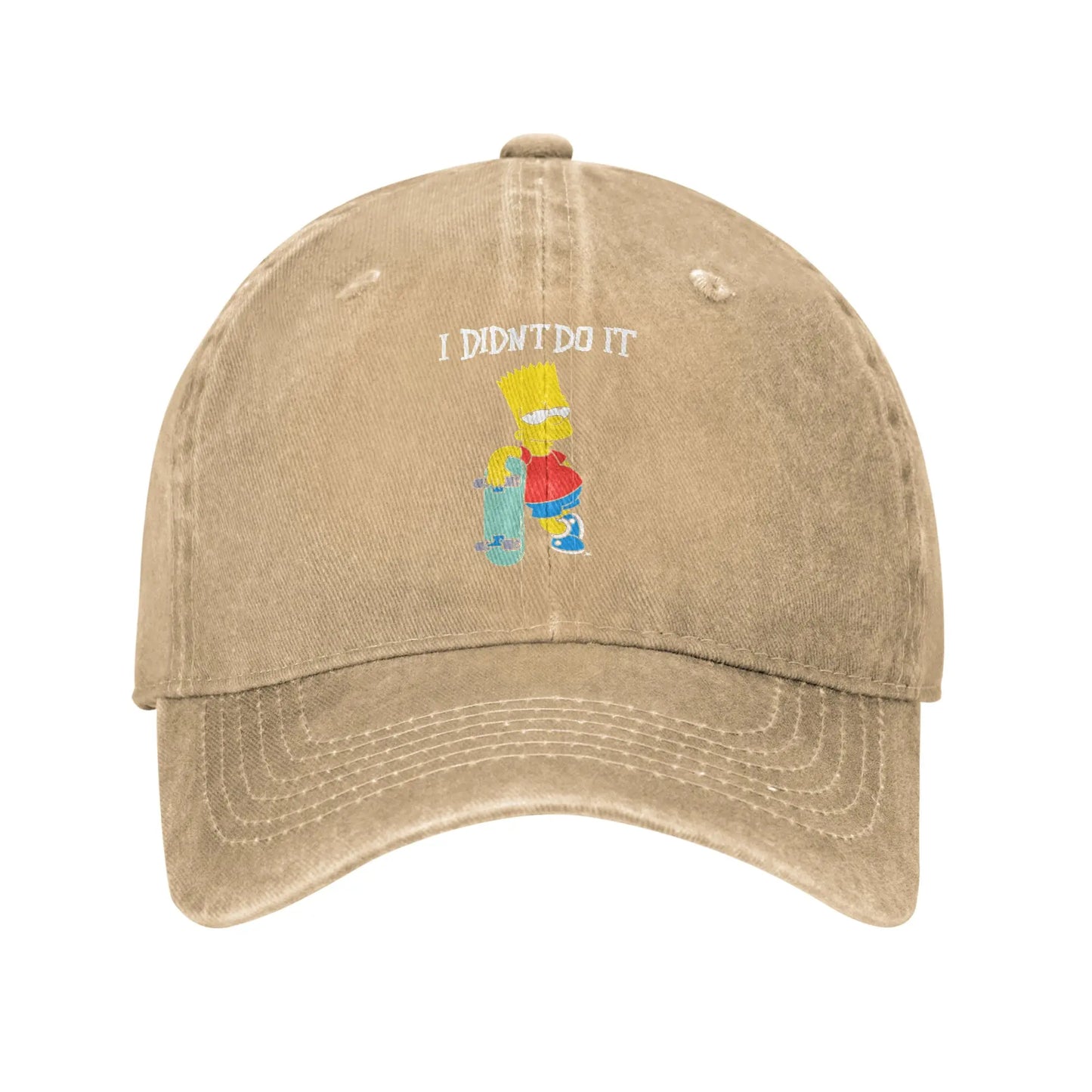 S Simpson Skateboard Casual Baseball Cap