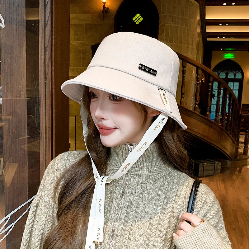 Elegant All-Season Bucket Hat Women