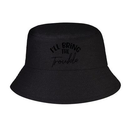 Ill Bring The Trouble Party Vibes Bucket Hat