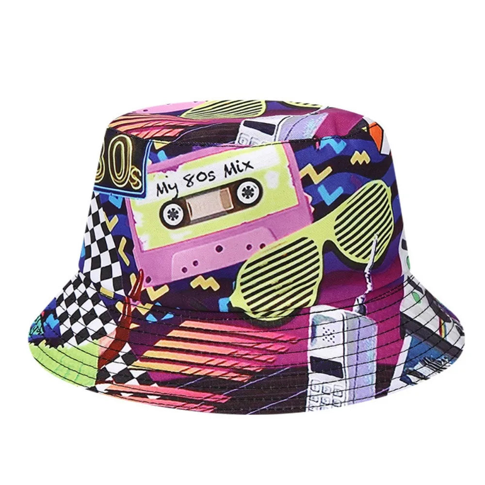 Ramen Print Outdoor Bucket Hat