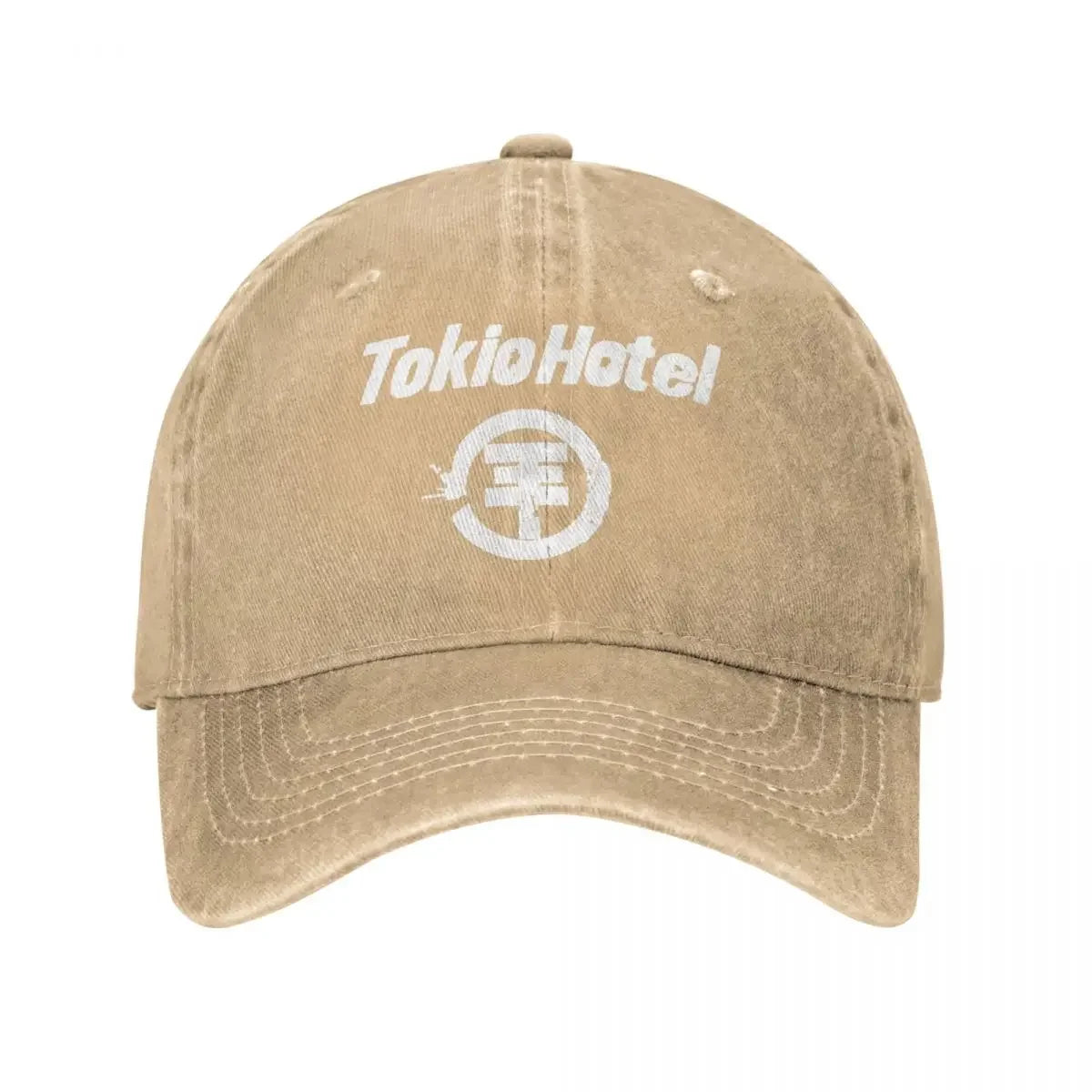 Tokio Hotel Distressed Denim Unisex Baseball Cap