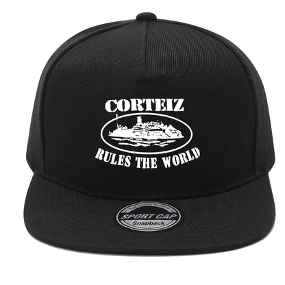 English Print Fashion Outdoor Snapback Cap