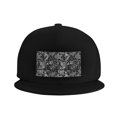 American Traditional Tattoo Flash Snapback Cap