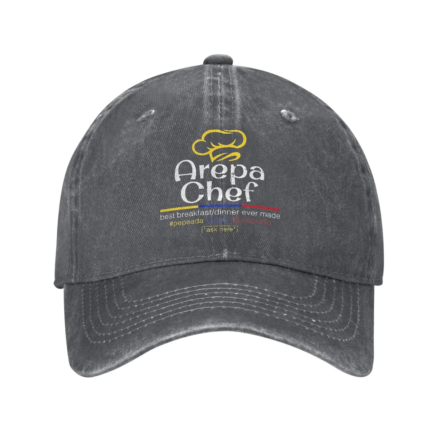 Summer Arepa Chef Venezuela Baseball Cap