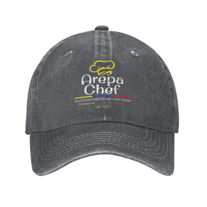 Summer Arepa Chef Venezuela Baseball Cap