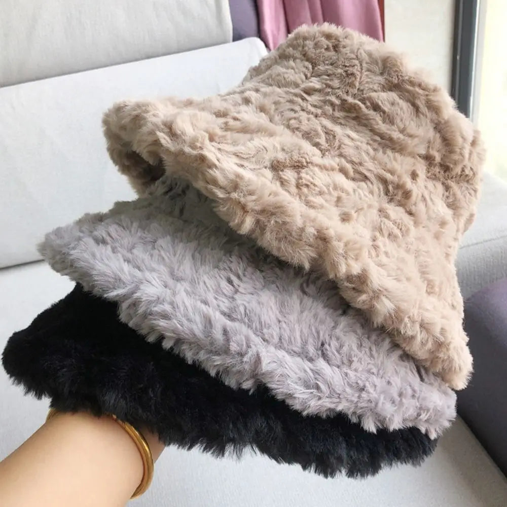 Warm Soft Casual Outdoor Bucket Hat