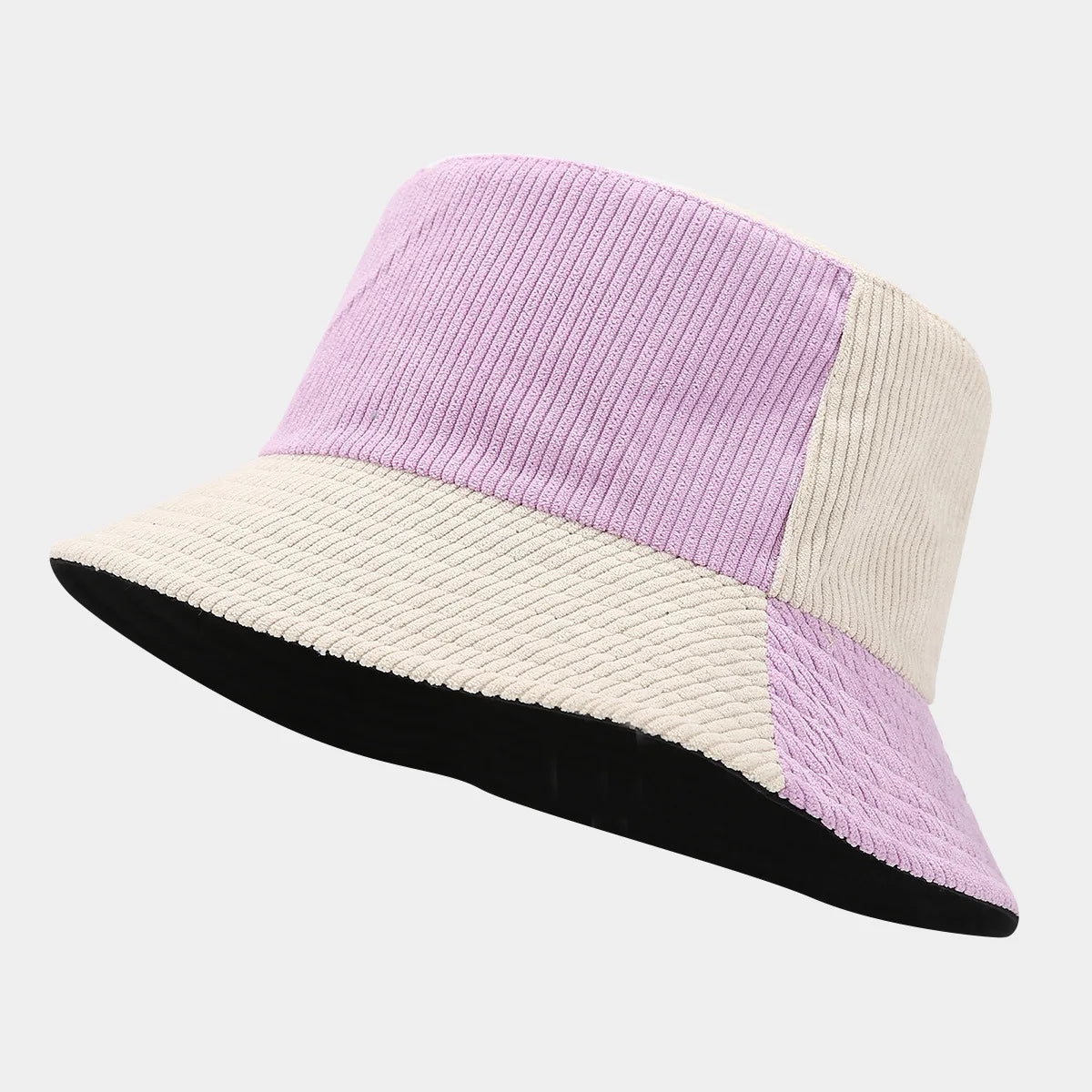 Two Tone Corduroy Bucket Hat
