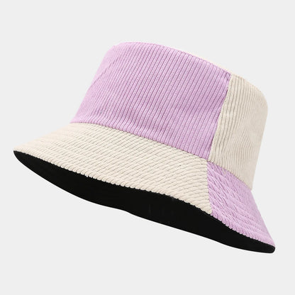 Two Tone Corduroy Bucket Hat