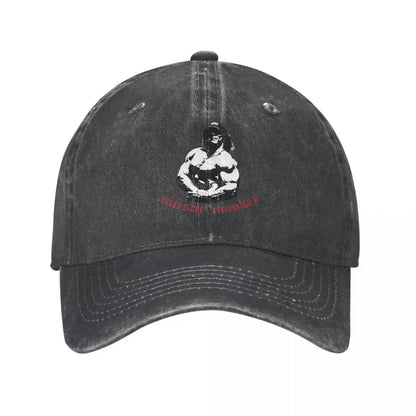 Sam Sulek Vintage Distressed Denim Baseball Cap