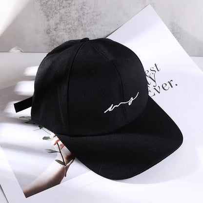 Simple Solid Color Hip Hop Baseball Cap