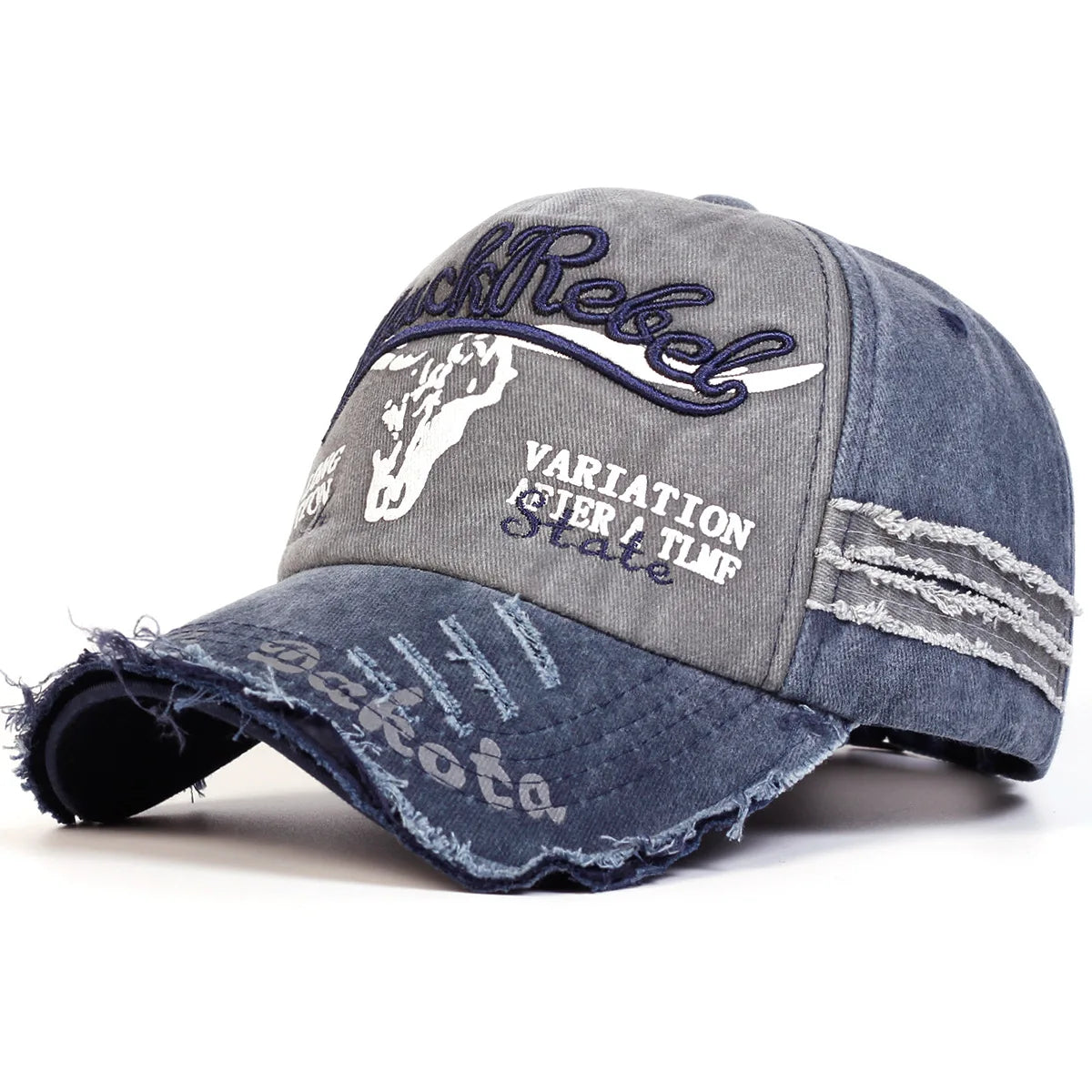 Unisex Vintage Embroidered Letter Baseball Cap