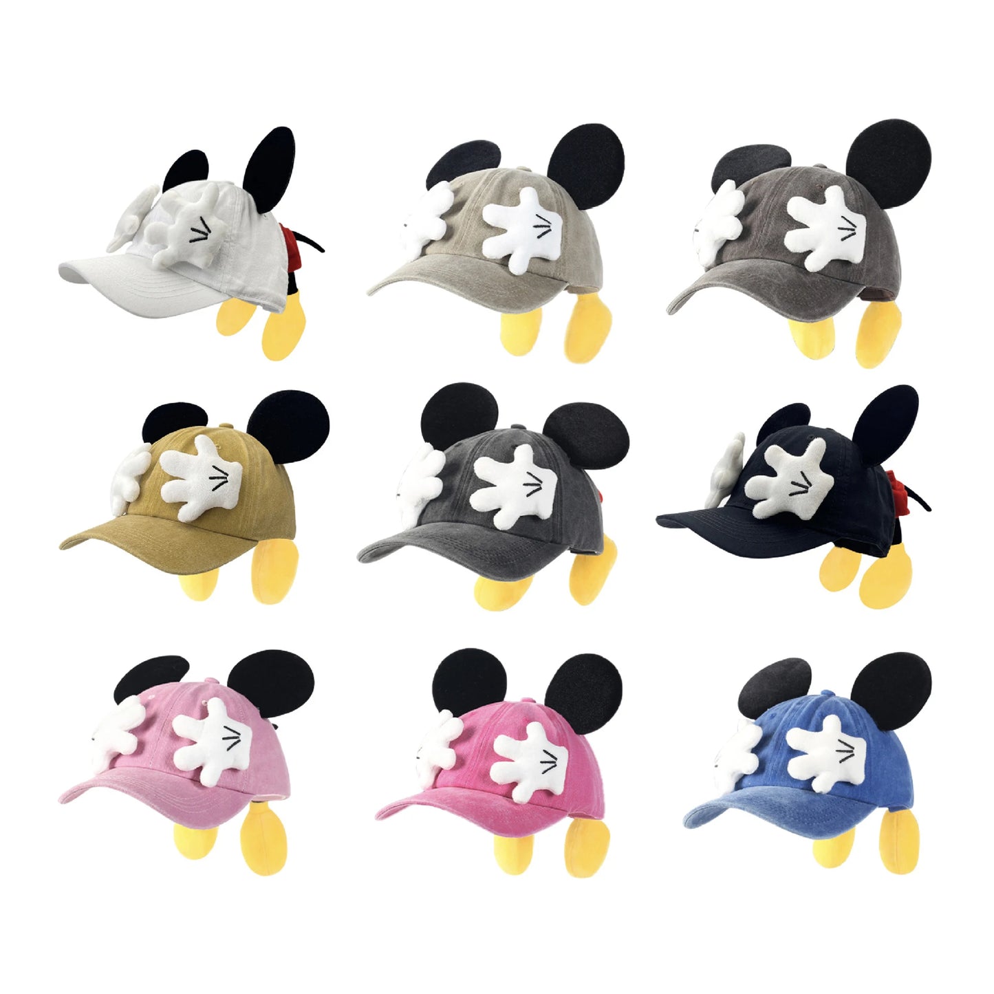 Cartoon Mouse Ears Y2K Baseball Cap