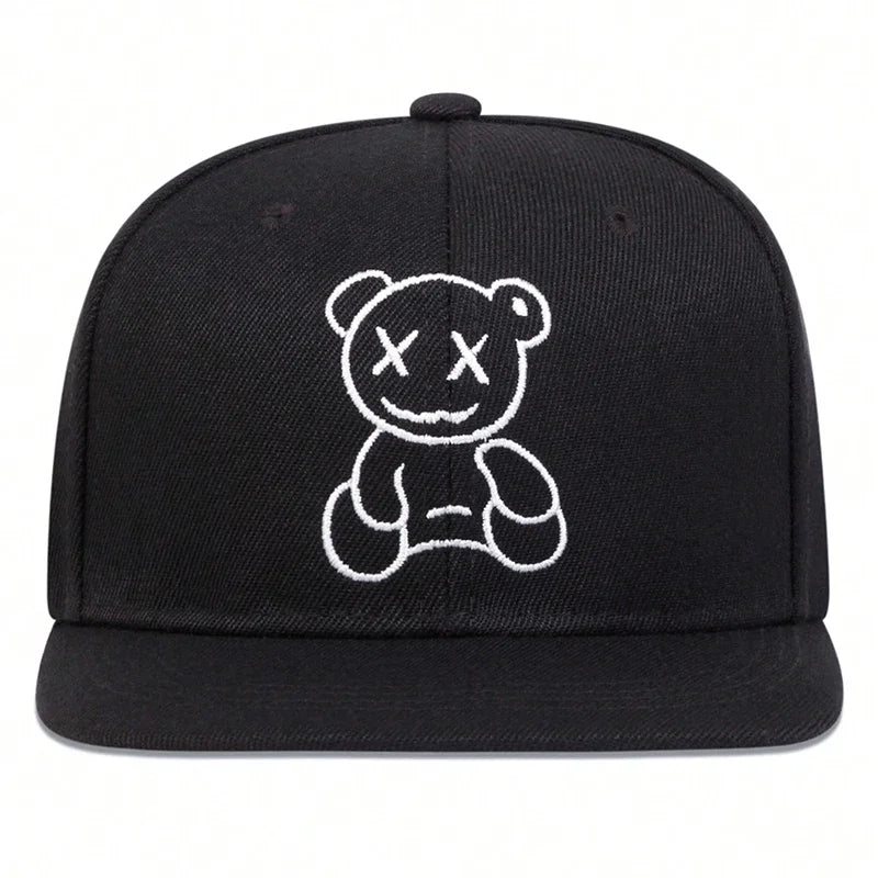 Unisex XX Little Bear Embroidery Hip-hop Hats