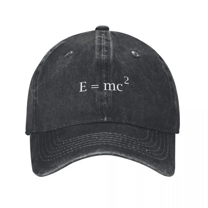 E Equals Mc2 Funny Tactical Baseball Cap